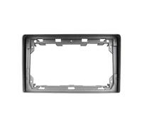 Cadre Panneau D'autoradio Kit De Façade D'autoradio 2 DIN pour Toyota pour ProAce 2013-2016, Lecteur Audio Stéréo, DVD, Tableau De Bord FHCBUTAE(Argent)