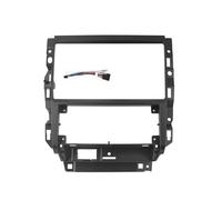 Cadre Panneau D'autoradio Kit De Montage pour Tableau Bord Façade D'autoradio 9 Pouces pour VW pour Golf GTI pour Bora MK4 2002 2003 2004 2005 2006 2007 2008(Frame Cable)