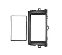 Cadre Panneau D'autoradio Kit De Montage pour Tableau De Bord avec GPS, DVD, Stéréo Et CD, 2 DIN, pour Toyota pour Corolla (2007-2013) FHCBUTAE(Black,173X98mm)