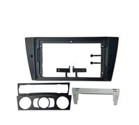 Cadre Panneau D'autoradio Kit De Tableau Bord avec Cadre Radio Stéréo Double Din 9 Pouces, Navigation Android pour BMW Série 3 E90 E91 E92 E93 2004 - 2012
