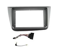 Cadre Panneau D'autoradio Kit Façade D'autoradio 9 Pouces Adaptateur Décodeur Canbus Kit Montage pour Tableau Bord pour Seat pour Altea 2004-2015(Frame Canbus RHD)