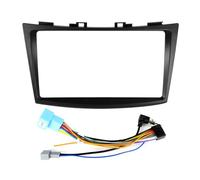 Cadre Panneau D'autoradio pour Suzuki pour Swift 2011-2015 Kit Panneau Montage Tableau Bord Autoradio Lunette Faisceau Câbles Fascia Navigation Trim Tableau