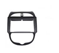 Cadre Panneau D'autoradio Support De Console Centrale Stéréo 2 DIN, Façade D'autoradio 9 Pouces pour Peugeot 206 (1998-2008) FHCBUTAE