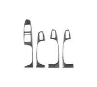Cadre Panneau De Console Compatible Avec Vw Pour Jetta 2011 2012 2013 2014 1 Ensemble Autocollants Décoratifs Pour Panneau De Boutons De Lève-vitre Gauche,