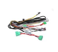 Cadre Panneau Kit D'installation Autoradio 10 Pouces avec Adaptateur Façade CANBUS Décodeur Panneau Montage Tableau Bord pour Volvo XC90 2003-2014(Câble Canbus)