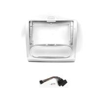 Cadre Panneau Multimédia pour Ford pour Focus 2004-2011 Compatible avec Les Écrans Stéréo Android 9 Pouces Audio Cadre Radio(Frame with Cable B)