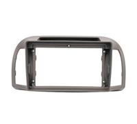 Cadre Panneau Navigation 9 Pouces 2Din, Cadre de Remplacement ABS Résistant, pour Micra March K12 2002-2010 - Installation Facile, Design Stylé, Protection Optimale (sans Cordon d'alimentation)