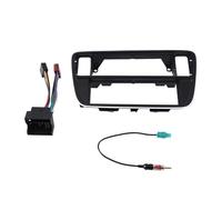 Cadre Panneau Panneau Radio Châssis Plaque Fascia Kit Tableau Bord Voiture Un Seul Din Antenne Faisceau pour Citigo