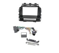 Cadre Panneau pour Astra J 2009-2015 Panneau Stéréo 2DIN 7 Pouces 16 Broches Câble Canbus Box Adaptateur D’Alimentation Cadre Radio Fascias(Câble de Cadre Canbus)