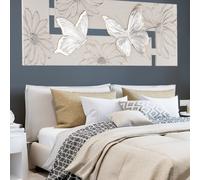 Cadre PAPILLONS ARGENTÉS P4768 PINTDECOR