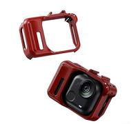 Cadre PC pour Insta360 GO pour Ultra offrant une protection complète contre les chocs et support de griffe pour accessoires (rouge)