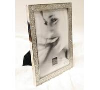 Cadre Photo 10 X 15 Argent Avec Strass Neuf