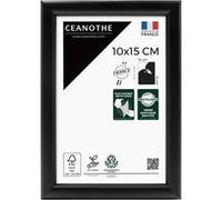 Cadre Photo Noir 10x15 cm et 15x10 cm pour exposition - Convient au A6 et Carte Postale - Cadre pour Photo 10x15 cm, Affiche ou Poster à exposer -