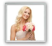 Cadre photo 120S01 - brillant 20x20 cm