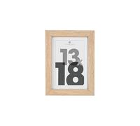 Atmosphera Cadre photo Eva – effet bois – 13 x 18 cm