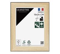 Cadre photo Ceanothe Newton 18 x 24 cm Bois et Noir Bois et Noir E