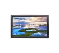 Cadre Photo 21,5 Pouces IPS Angle de Vision Complet 1920 * 1080 résolution Album Photo numérique Le Lecteur publicitaire HD Prend en Charge Les Cartes USB et SD externes Cadeau décoratif