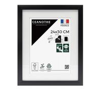 Cadre Photo 24x30 cm CEANOTHE - Noir MILAN