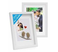 Cadre Photo 3D à remplir A4 21 x 30 cm Cadre boîte Profond Blanc