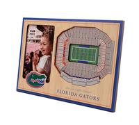 Cadre photo 3D StadiumView des Florida Gators de la NCAA YouTheFan - Stade Ben Hill Griffin 30,5 x 20,3 cm