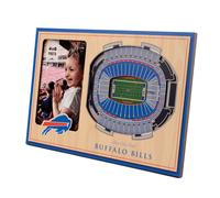 Cadre photo 3D StadiumViews de YouTheFan NFL Buffalo Bills