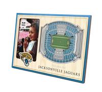 Cadre photo 3D StadiumViews des Jaguars de Jacksonville de la NFL YouTheFan