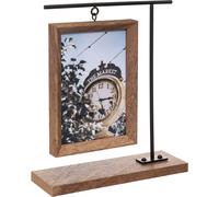 Cadre photo à suspendre - Bois 10x15 cm - Atmosphera créateur d'intérieur
