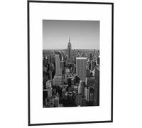 Cadre photo A2 - Paperflow - Aluminium rectangulaire - Noir - 42x59.4 cm - Contemporain