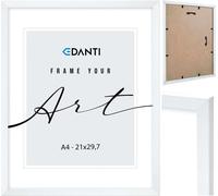 Cadre photo A4 21X29,7 cm Affiches Diplômes Cadre à suspendre Décoration Blanc