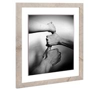 Cadre photo Alice avec passe-partout et verre acrylique I Couleur Calisto I Cadre de 40x60 cm I Taille de l'image 30x45 cm