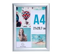 Cadre photo aluminium A4 - Argent