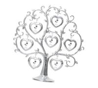 Cadre photo arbre généalogique comprenant 7 cadres photo à suspendre, décoration de table, cadre photo, arbre généalogique, cadre photo à suspendre, décoration de ferme, décoration de chambre à