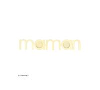 Cadre photo - ARTEMIO - Maman - 37 x 6,5 cm - Bois - Fête des mères