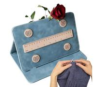 Cadre photo au crochet - Porte-motifs au crochet, porte-motifs Needle Arts | Support magnétique pliable et facile à placer pour les amateurs de tricot et de crochet.