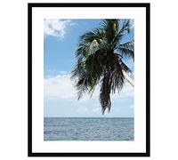 Cadre Photo avec Passe-Partout Super Blanc Cadre photo mural pour image 46x68 / 46 x 68 cm cadre Noir, 2 cm de largeur, Cadre en bois