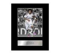 Cadre photo avec photo signée par Marcelo du Real Madrid FC