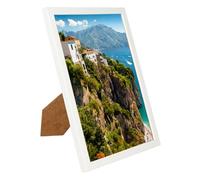 Cadre photo BD ART 21x30 cm, cadre photo, diplôme, certificat, A4, bois MDF blanc, cadre photo moderne à accrocher au mur ou à poser sur une commode