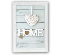 Cadre photo - Blanc - Format photo 13x18cm - Format cadre 17x22 - Bois - Vintage Blanc G