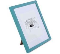 Cadre photo - Blumfeldt Casa chic Cannon - carré 15 x 15 cm - Turquoise G