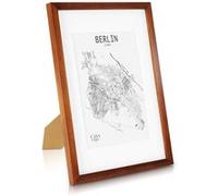 Cadre photo - Blumfeldt Casa chic Kenton - rectangulaire A3 cm - Marron G