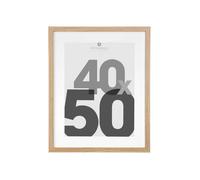 Cadre photo bois ""Eva"" bois 40x50cm - Atmosphera Créateur d'intérieur