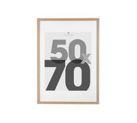 Cadre photo bois ""Eva"" bois 50x70cm - Atmosphera Créateur d'intérieur