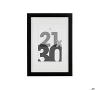 Cadre photo bois ""Eva"" noir 21x30cm - Atmosphera Créateur d'intérieur