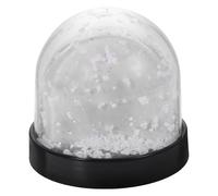 Cadre Photo Boule à Neige Mini en Plastique et Papier pour Fêtes