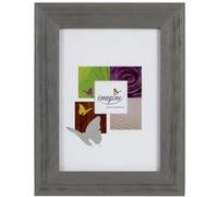Ceanothe Cadre Photo 13x18 cm Gris Bois FSC Décoratif ConvientA6 et Carte Postale Collection Karma Verre acrylique Incassable Fabriqué en France