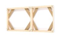 Cadre Photo, Cadre Cadre en bois de pin grande taille for peintures sur toile Kit cadre photo personnalisé peinture diamant à faire soi-même Affiche murale encadrée(Height 90 cm,Width 40 cm)