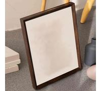 Cadre photo, Cadre Photo, Double Face Transparent Flottant Photo-Spécimen MDF Acrylique Multicolore Plusieurs Tailles(Black Walnut Color,(Inner diameter 49.3 * 69.3cm))