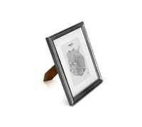 Cadre photo - Casa chic Lancaster - rectangulaire 24,8 x 19,3 cm - bois - Argent