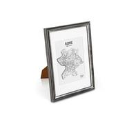 Cadre photo - Casa chic Lancaster - rectangulaire DIN A4 - bois - Argent