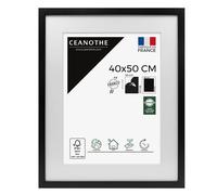 Brio Cadre Milan 40x50 – ouverture 30x40 – Noir